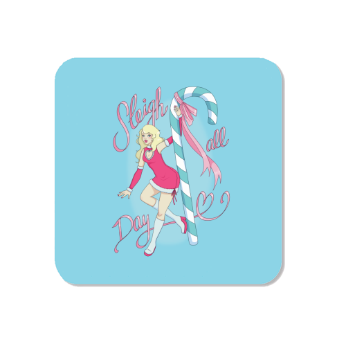 Sleigh All Day - Magnet by Melina Garcia Ayala