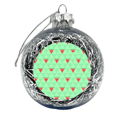 Sliced - xmas bauble by petegrev