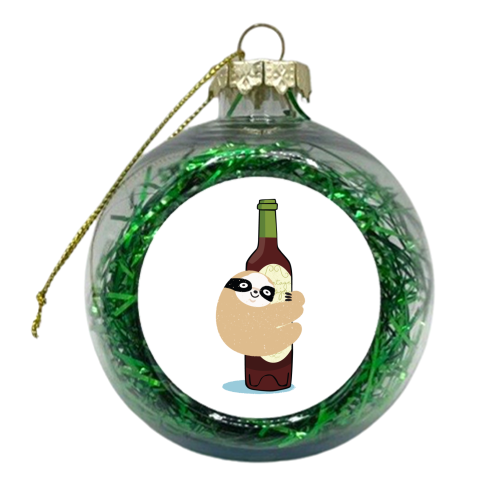 Sloth - xmas bauble by TimSlater