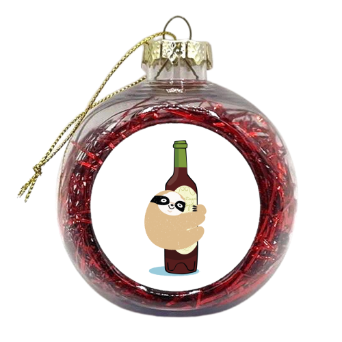 Sloth - xmas bauble by TimSlater