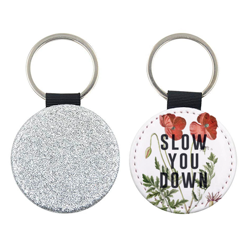 Slow You Down - keyring by The 13 Prints