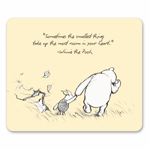 Smallest Things - mouse mat by Ms Doodle