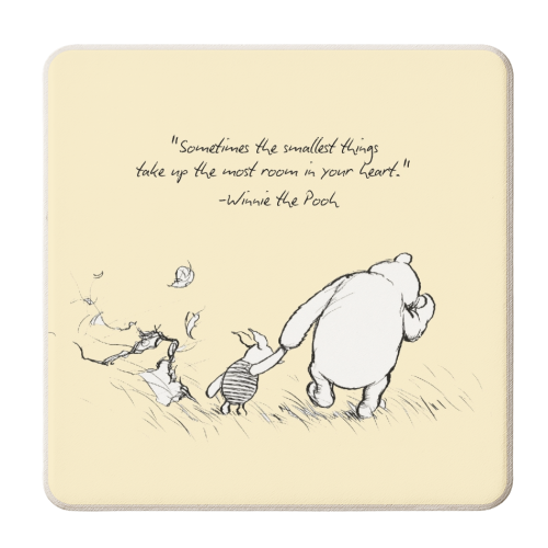 Smallest Things - personalised beer coaster by Ms Doodle