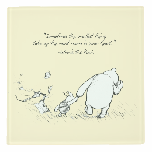 Smallest Things - personalised beer coaster by Ms Doodle