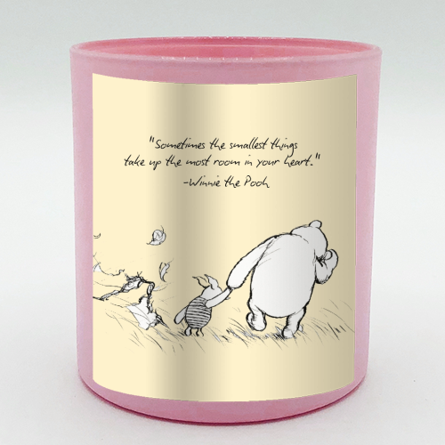 Smallest Things - scented candle by Ms Doodle