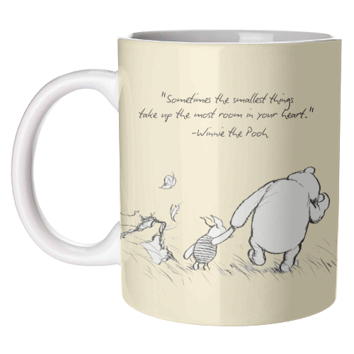 Smallest Things - unique mug by Ms Doodle