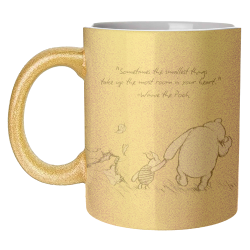 Smallest Things - unique mug by Ms Doodle