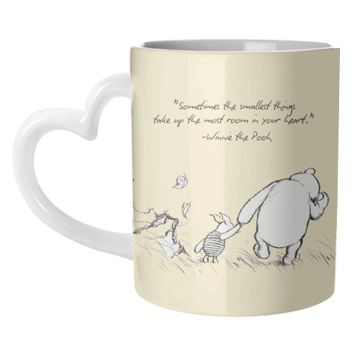 Smallest Things - unique mug by Ms Doodle