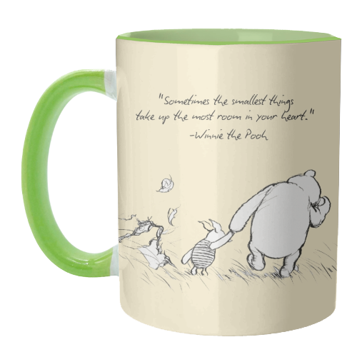 Smallest Things - unique mug by Ms Doodle