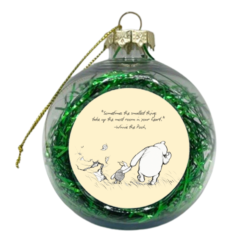 Smallest Things - xmas bauble by Ms Doodle