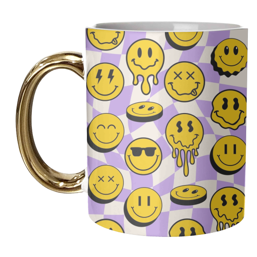 Smiley Mania! - unique mug by Lilly Rose