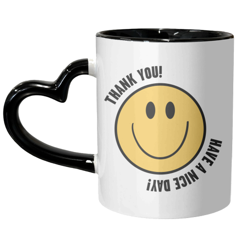 Smiley - unique mug by Move Studio