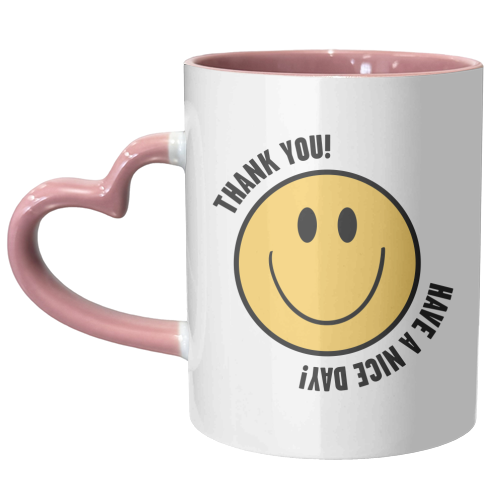 Smiley - unique mug by Move Studio