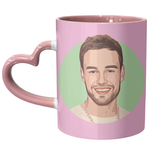 Smiling Liam - unique mug by DOLLY WOLFE