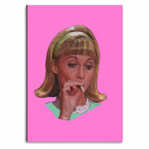 Smoking Sandy - personalised A4, A5, A6 notebook by Beverley Rae
