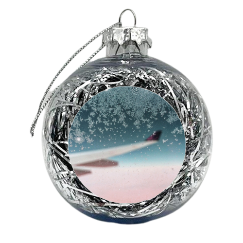 Snow over Sahara - xmas bauble by Brita Ingebrigtsen