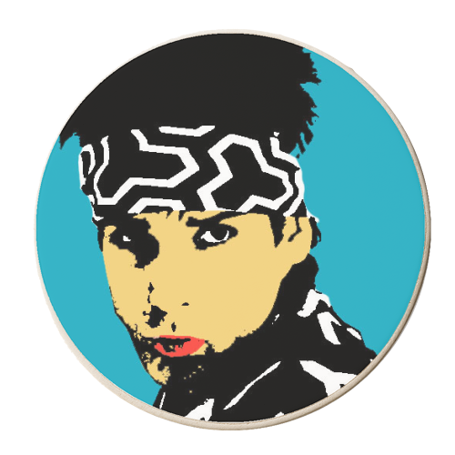 So Hot Right Now - personalised beer coaster by Wallace Elizabeth