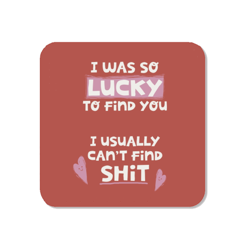 So lucky to find you Valentine - Magnet by Giddy Kipper