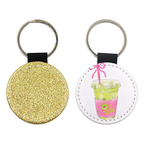 So Matcha Better! - keyring by Yaz Raja
