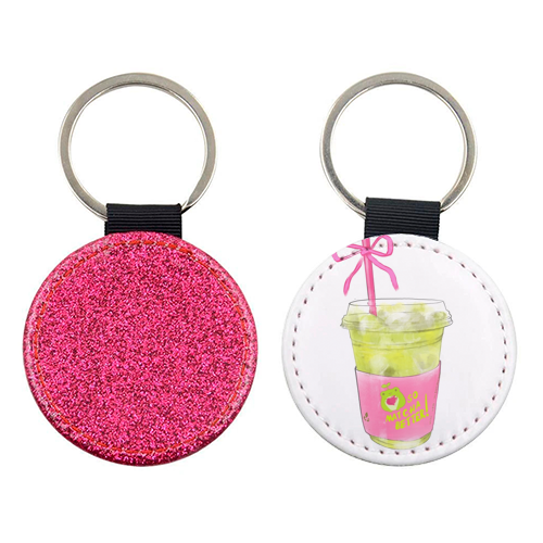 So Matcha Better! - keyring by Yaz Raja