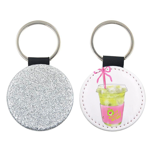 So Matcha Better! - keyring by Yaz Raja