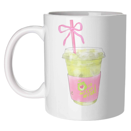 So Matcha Better! - unique mug by Yaz Raja