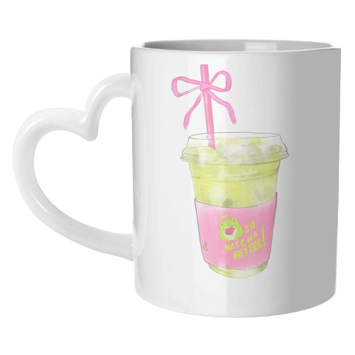 So Matcha Better! - unique mug by Yaz Raja