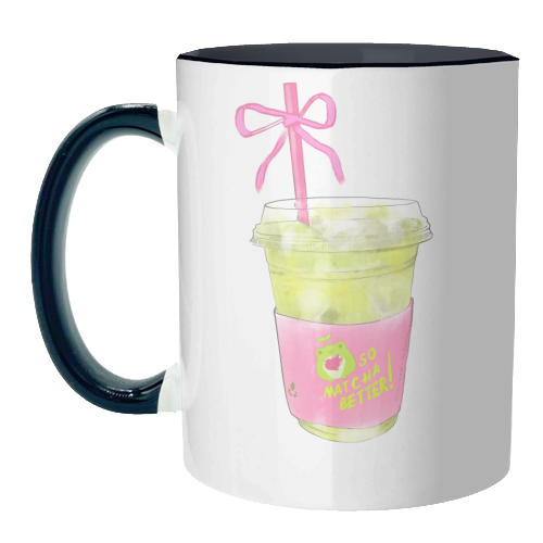 So Matcha Better! - unique mug by Yaz Raja