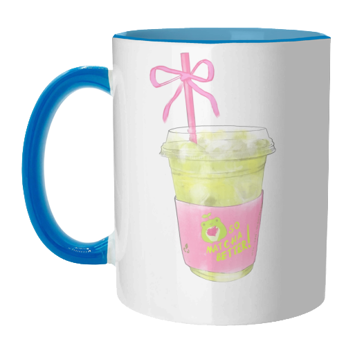 So Matcha Better! - unique mug by Yaz Raja