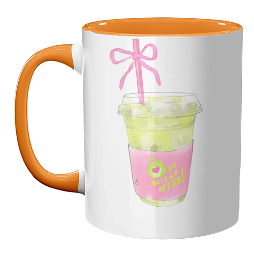 So Matcha Better! - unique mug by Yaz Raja