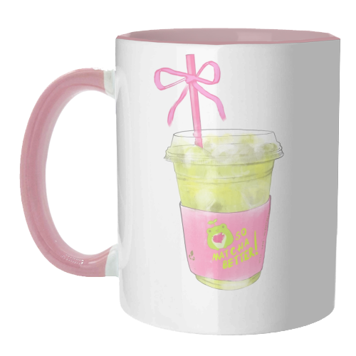 So Matcha Better! - unique mug by Yaz Raja