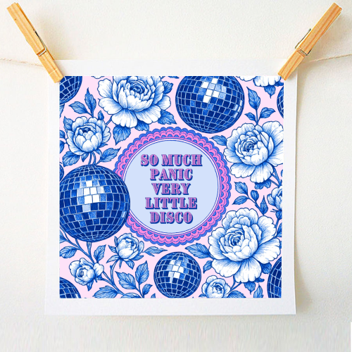 So much panic! - A1 - A4 art print by Lilly Rose