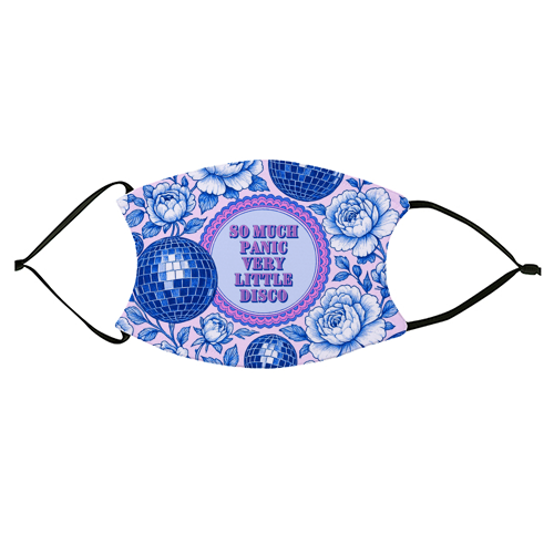 So much panic! - face cover mask by Lilly Rose