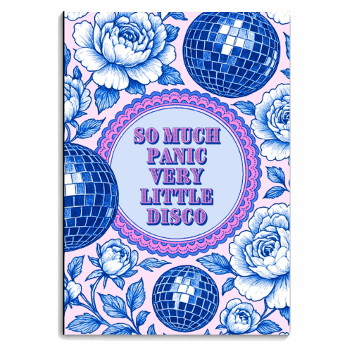 So much panic! - personalised A4, A5, A6 notebook by Lilly Rose