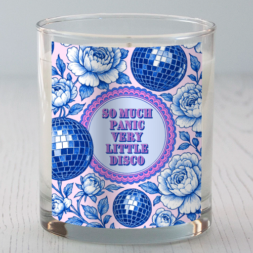 So much panic! - scented candle by Lilly Rose