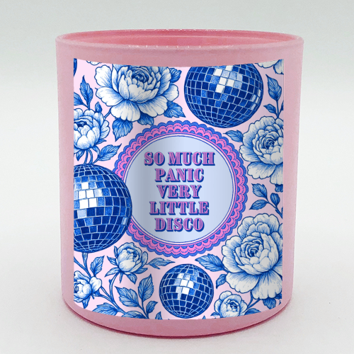 So much panic! - scented candle by Lilly Rose