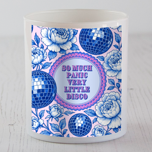 So much panic! - scented candle by Lilly Rose