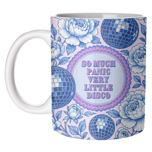 So much panic! - unique mug by Lilly Rose