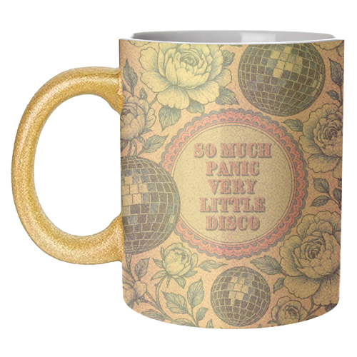 So much panic! - unique mug by Lilly Rose
