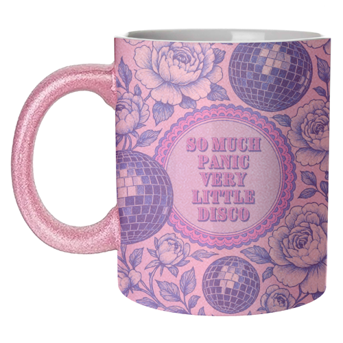 So much panic! - unique mug by Lilly Rose