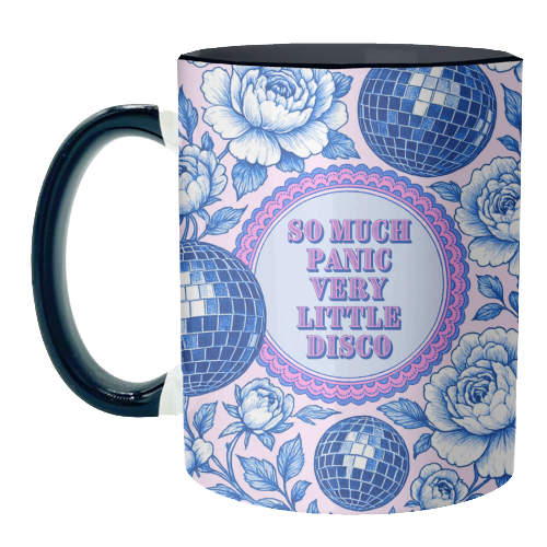 So much panic! - unique mug by Lilly Rose