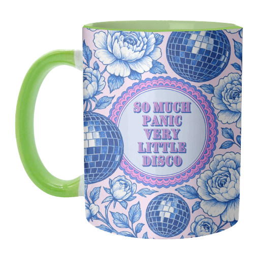 So much panic! - unique mug by Lilly Rose