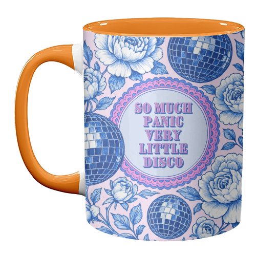 So much panic! - unique mug by Lilly Rose