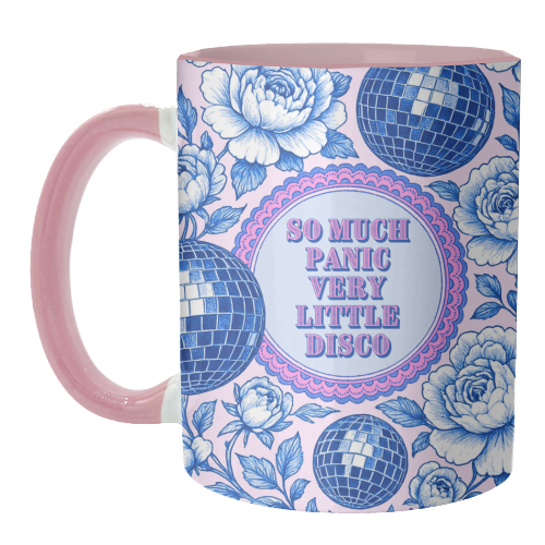 So much panic! - unique mug by Lilly Rose
