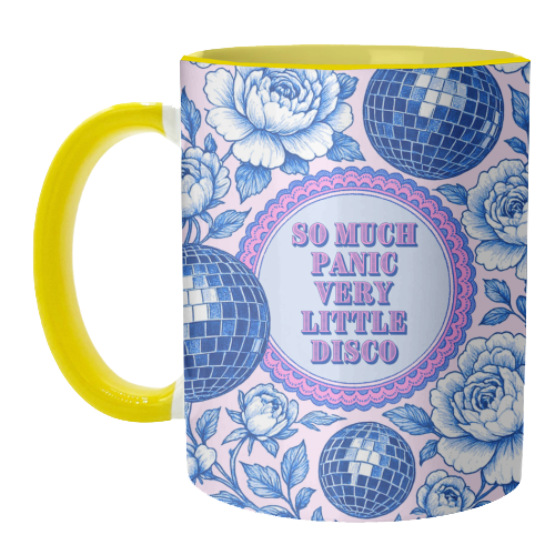 So much panic! - unique mug by Lilly Rose