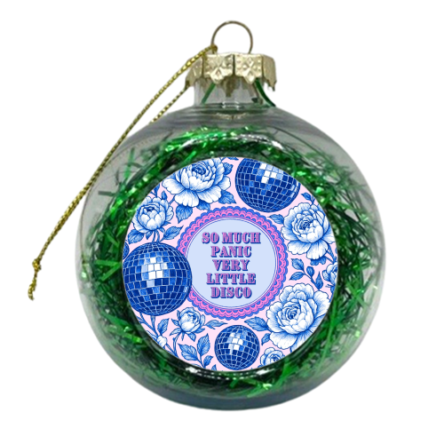 So much panic! - xmas bauble by Lilly Rose