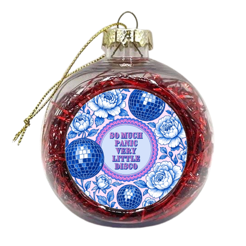 So much panic! - xmas bauble by Lilly Rose