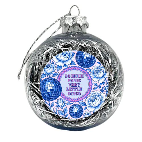 So much panic! - xmas bauble by Lilly Rose