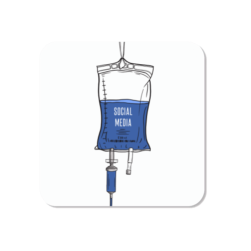 Social Media Drip - Magnet by Adam Regester