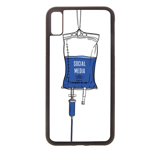 Social Media Drip - stylish phone case by Adam Regester